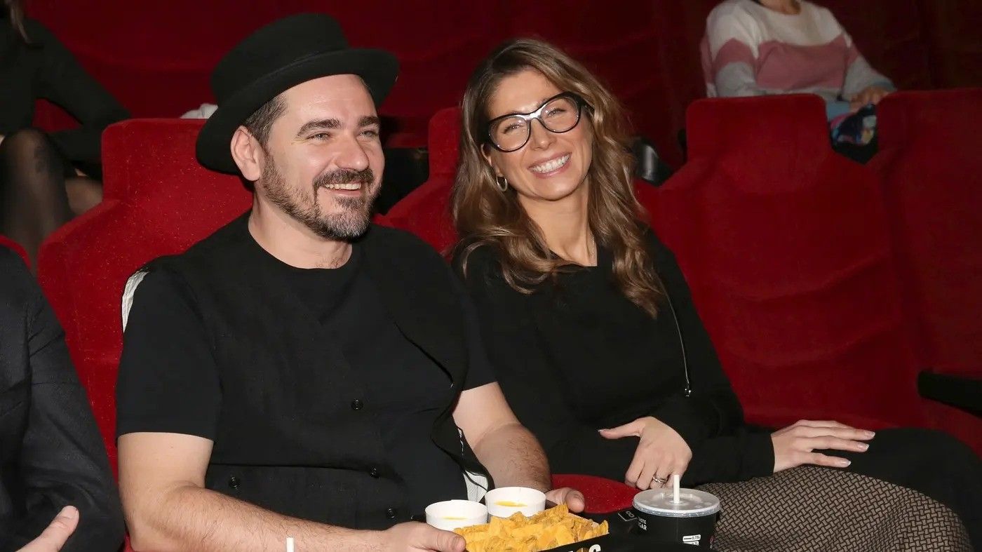 Vojta Kotek s manželkou Radanou.