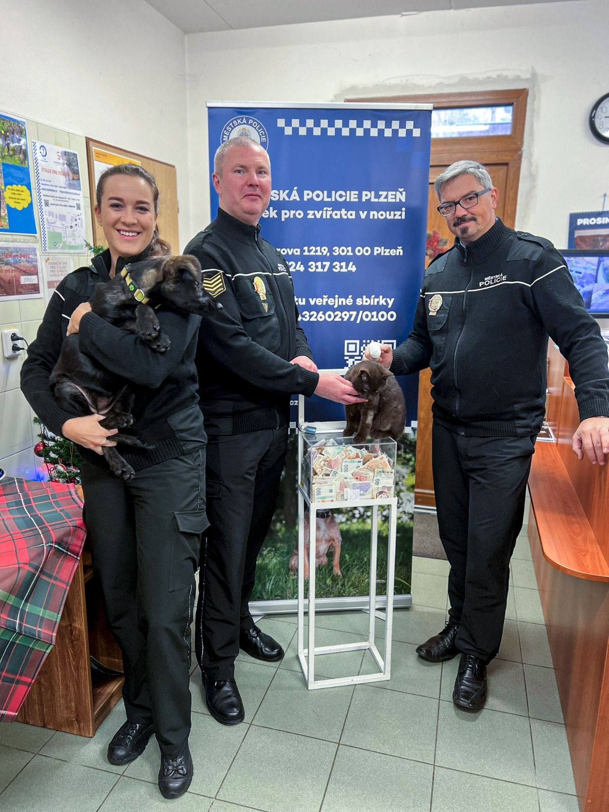 Městský útulek získal peněžní dar.