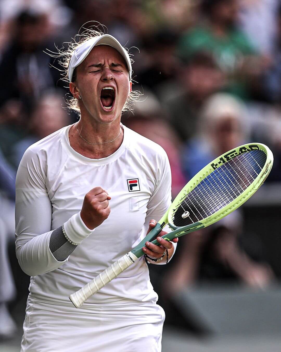 Barbora Krejčíková otevřeně. Nemám ráda hlasité hekání, na Wimbledonu za sebe neručím