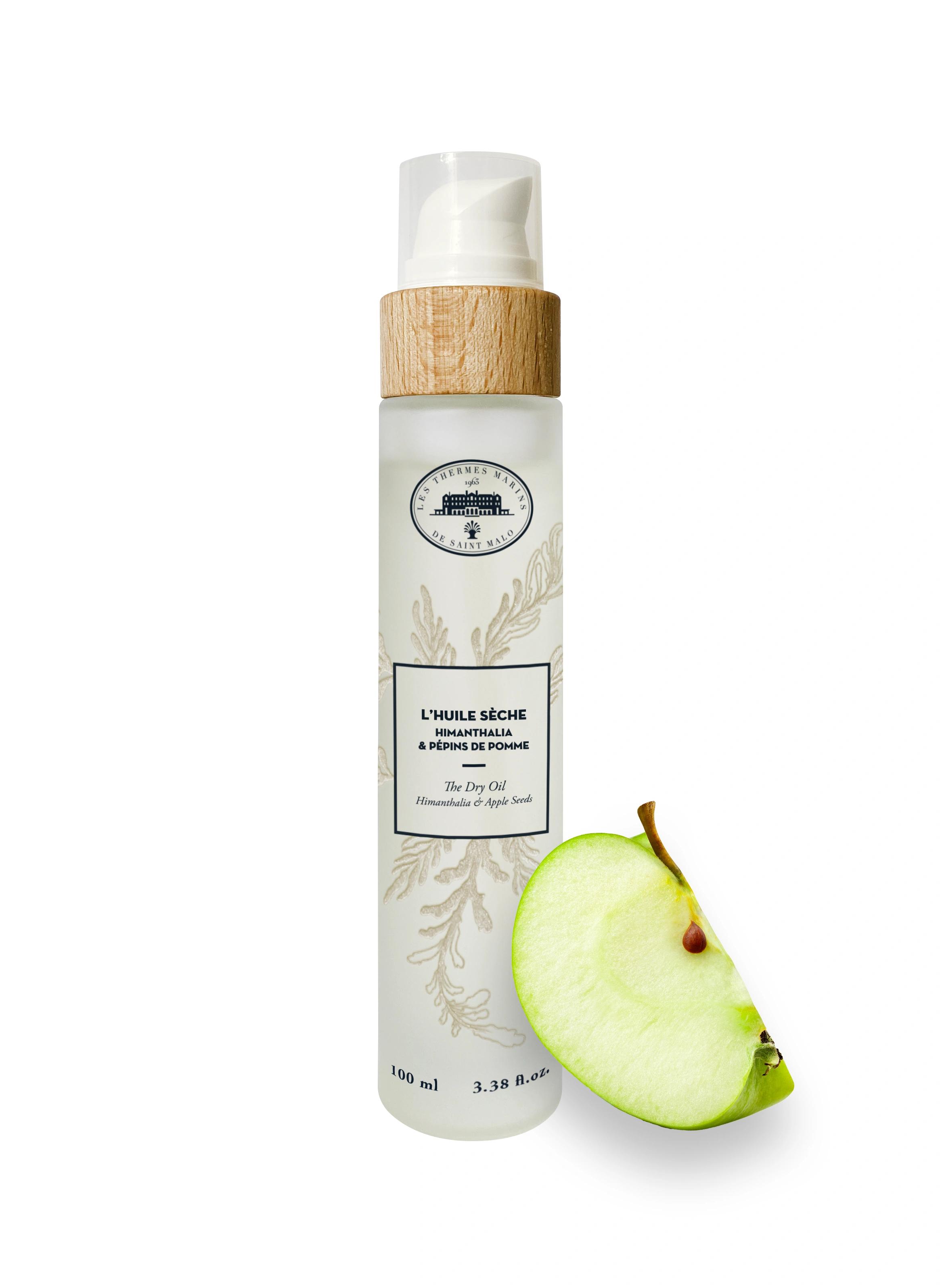 Hebká pokožka bez mastného filmu? Objevte suchý olej z moře a jabloní