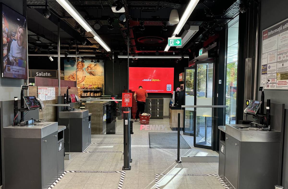 Nová al prodejna v Bukurešti.