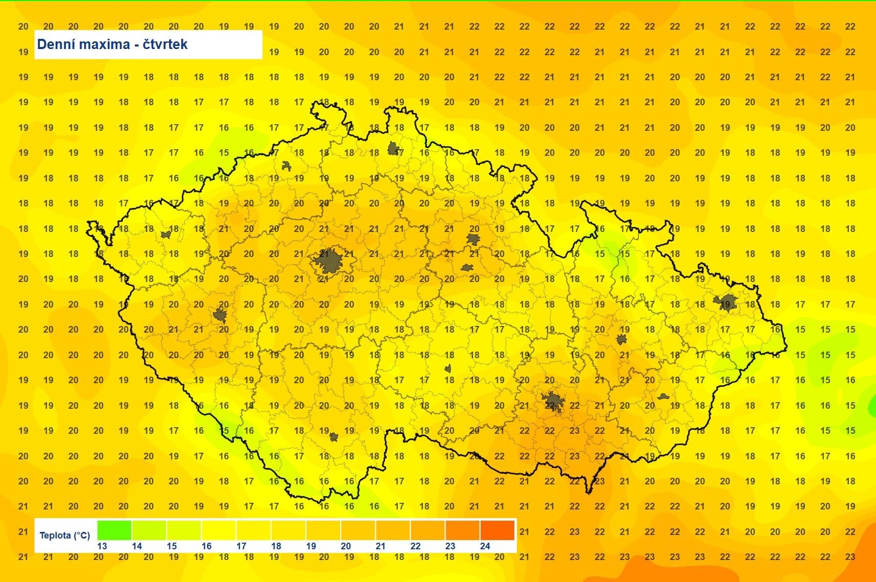 ČHMÚ odhalil jasný scénář: Ochlazení zasáhne celou zemi, návrat tropů nebude pro všechny stejný