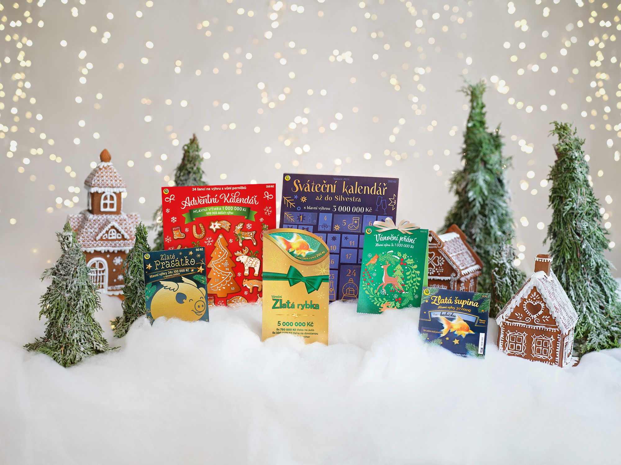 Stírací losy jako vhodný dárek.