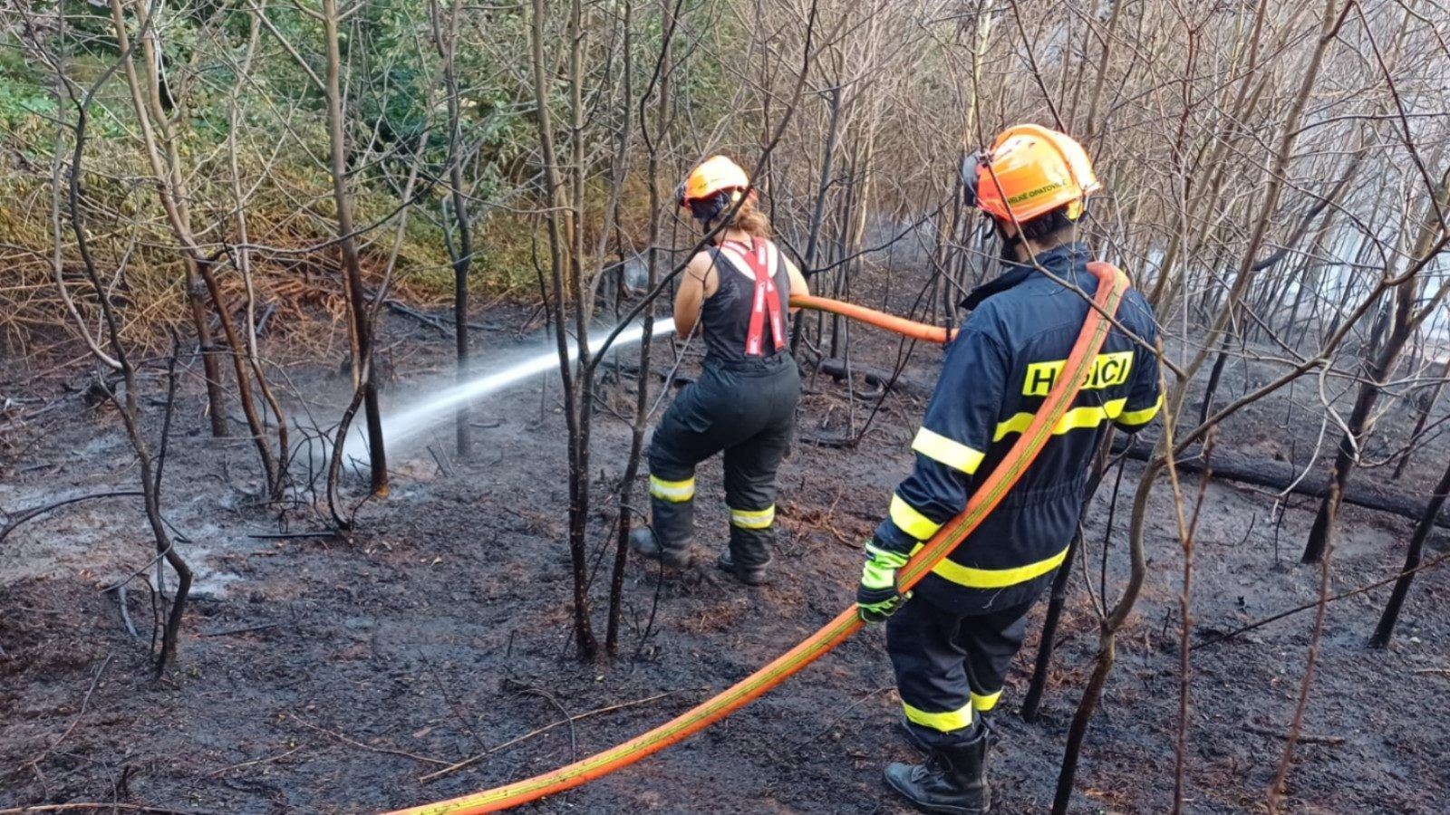 Hasiči likvidovali požár v Trnávce.