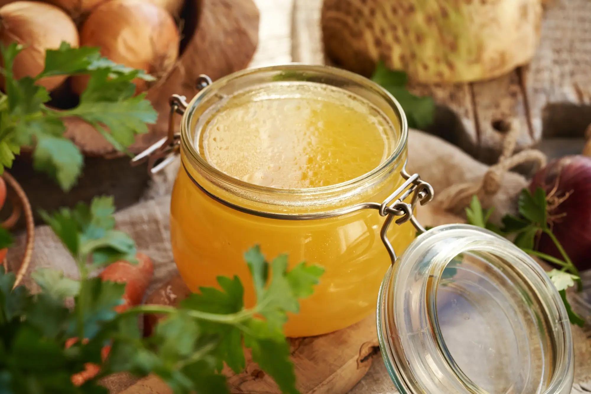 Nejlepší vývar je ten, který ztuhne v ledničce.