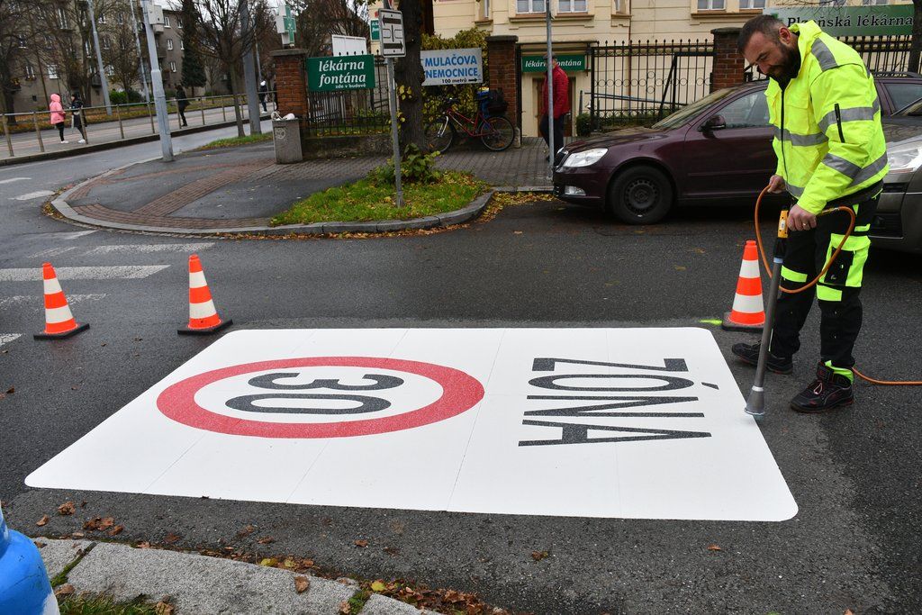 Nová zóna 30 vznikla na Borech.