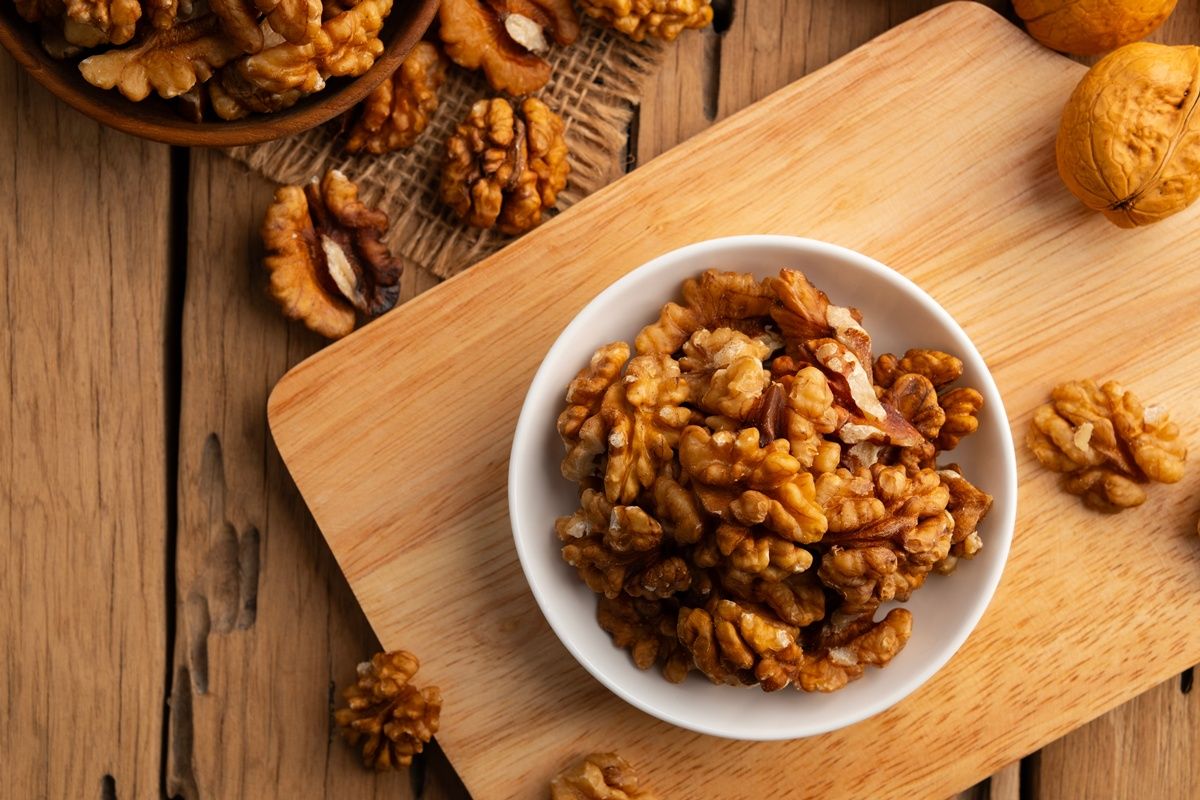 Ořechy jsou bohaté na omega-3 mastné kyseliny