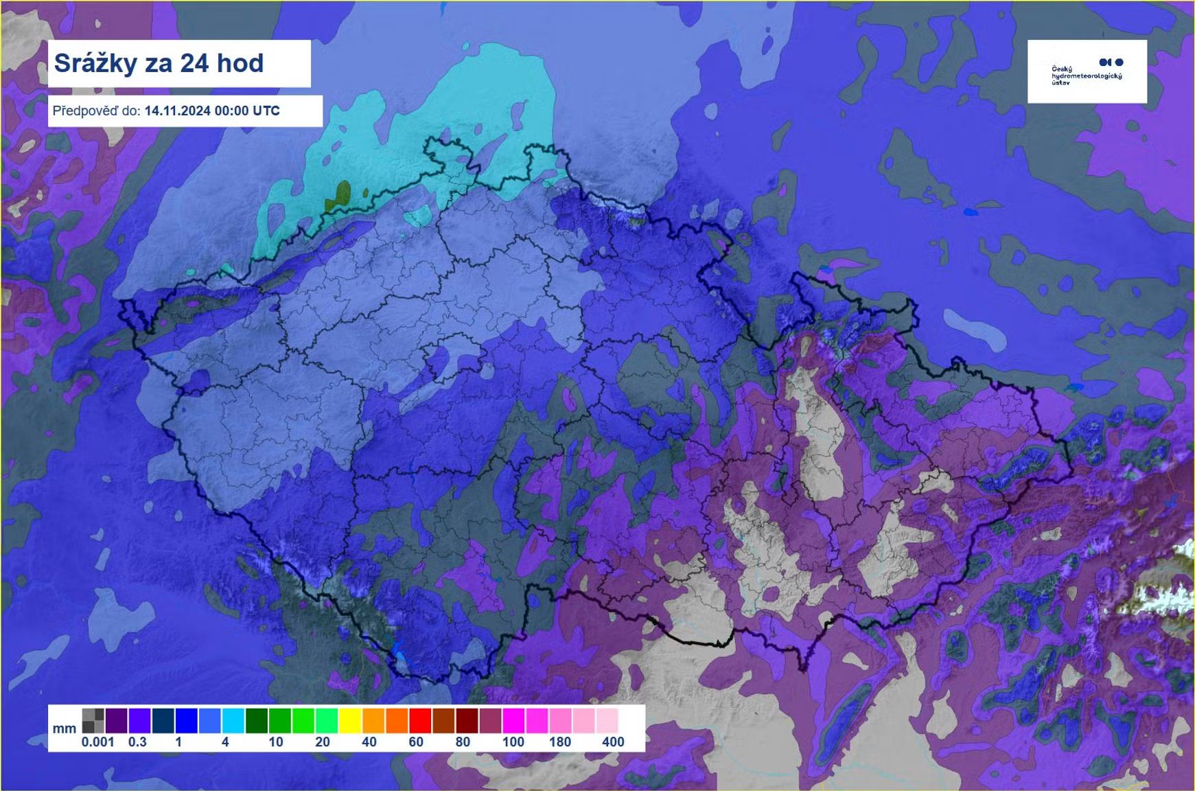 Sněžit bude i v nižších polohách.