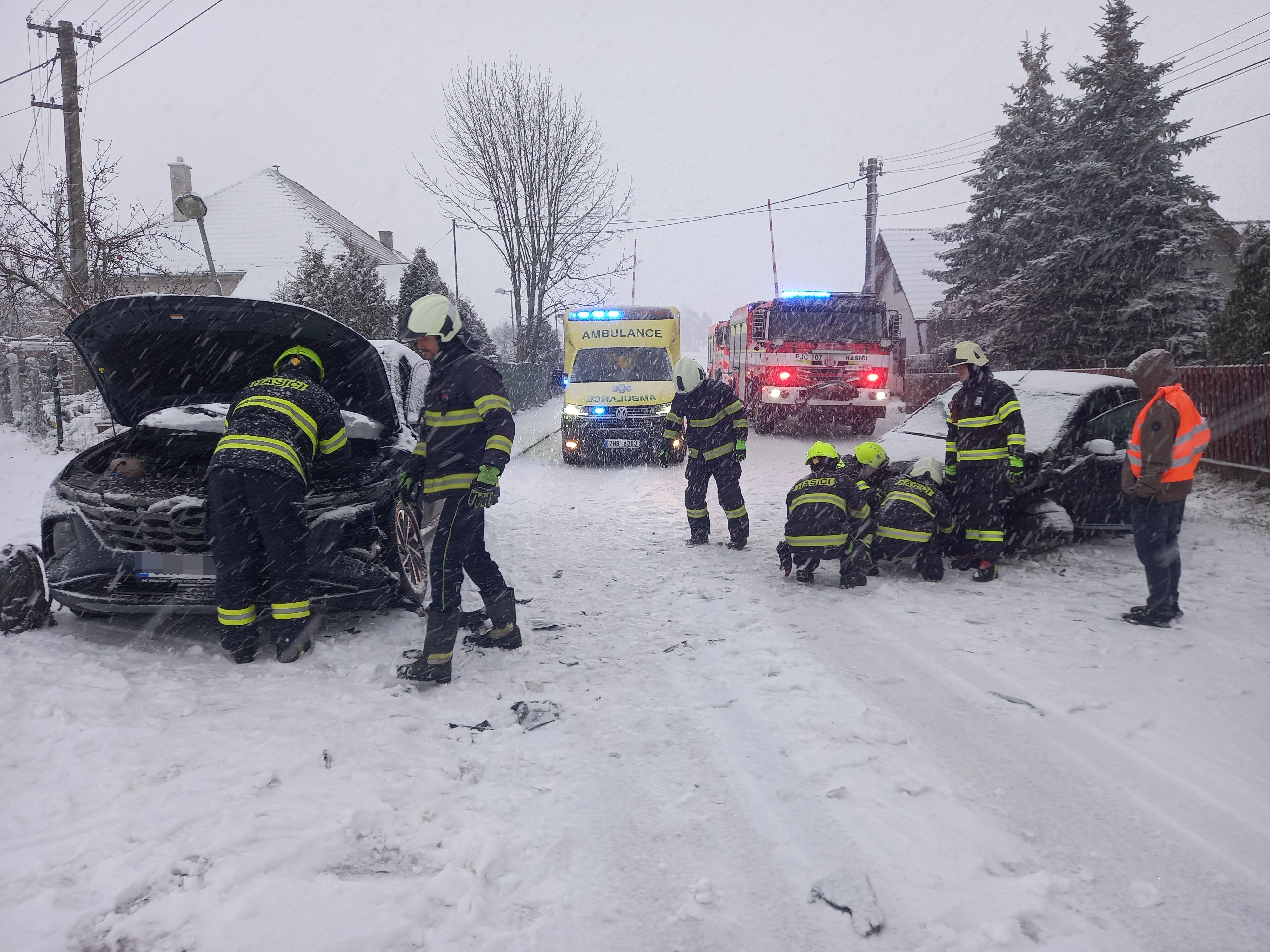 Nehoda na Královehradecku.
