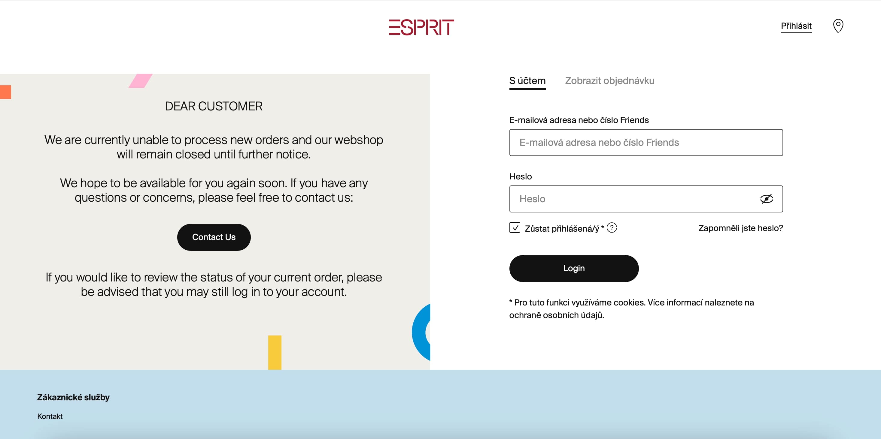 Český web momentálně nefunguje.