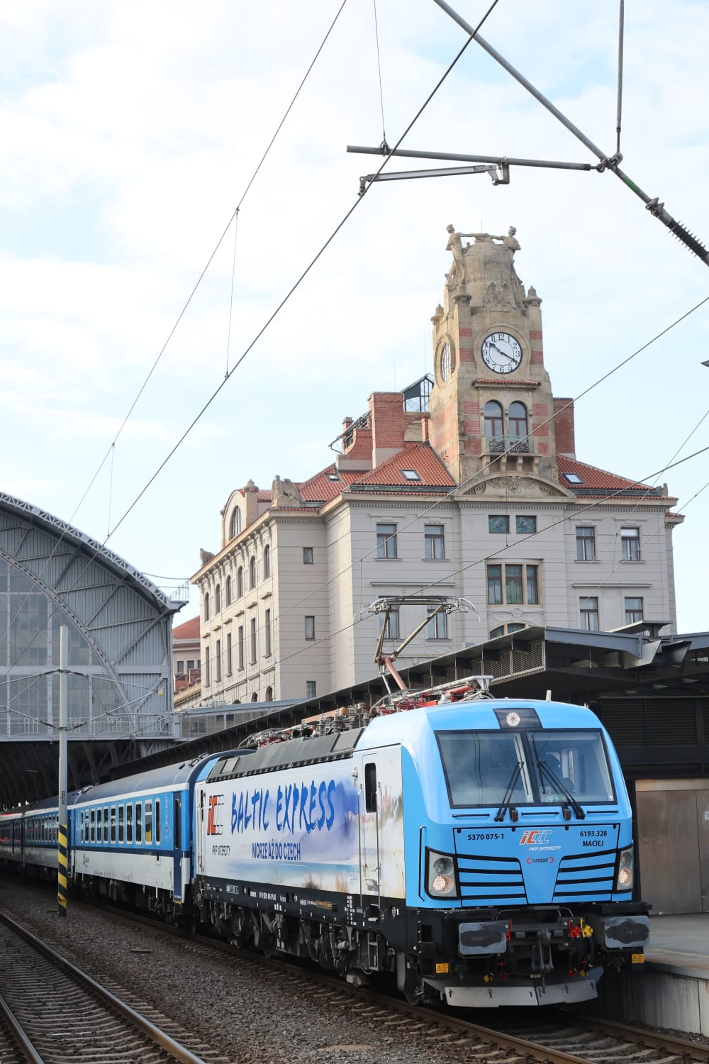 Baltic Express míří do Polska.