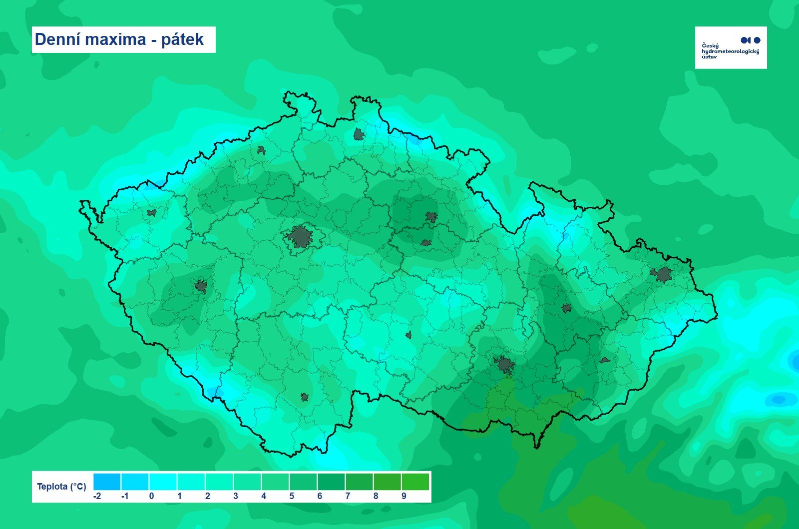 Na sněžení se žene Česko.