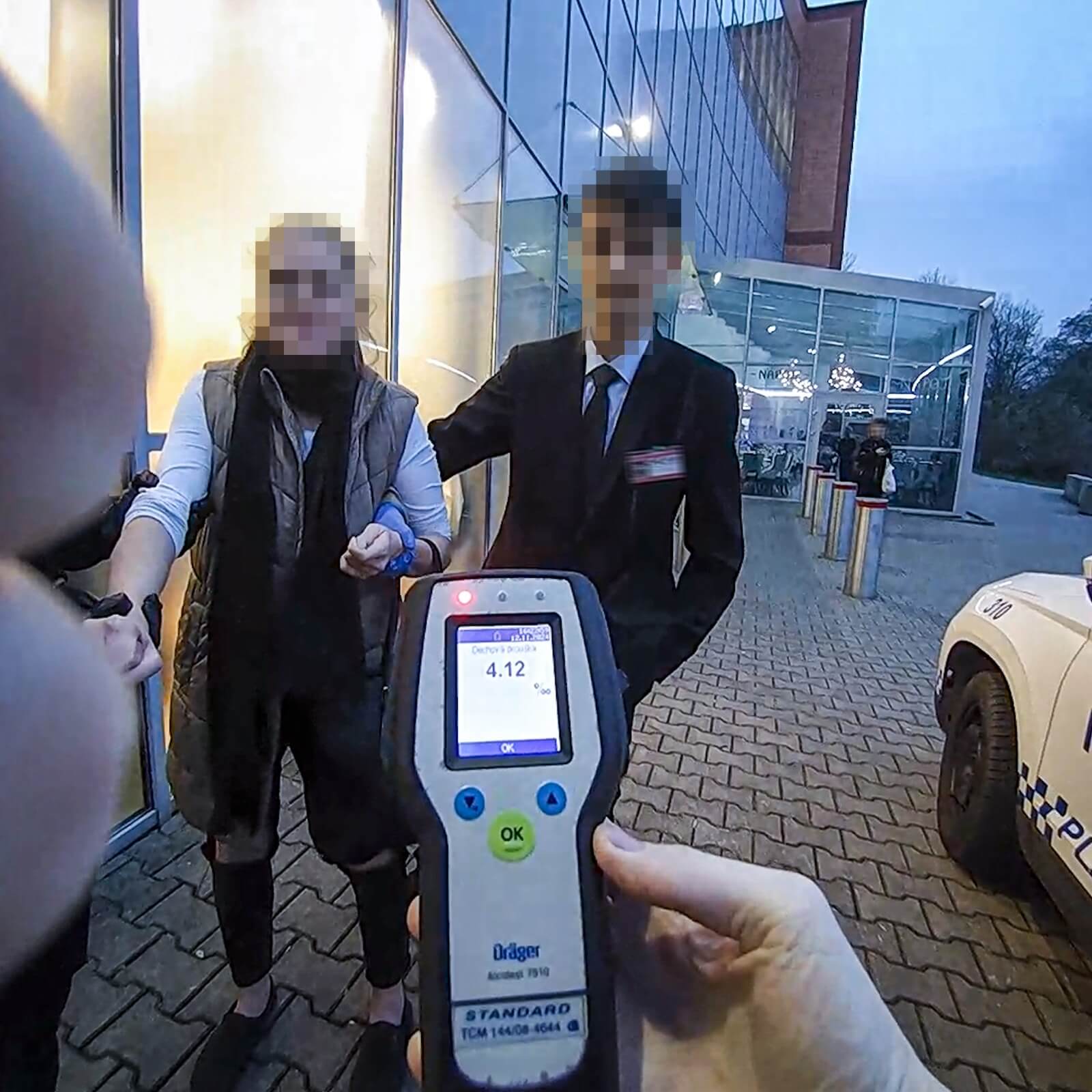 Žena v Plzni skončila na záchytce: Nadýchala 4,12 promile 