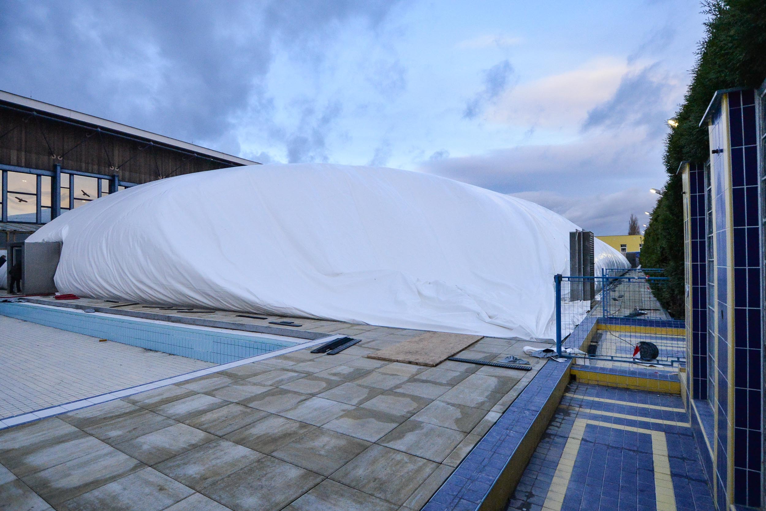 Nová multifunkční hala na Slovanech.