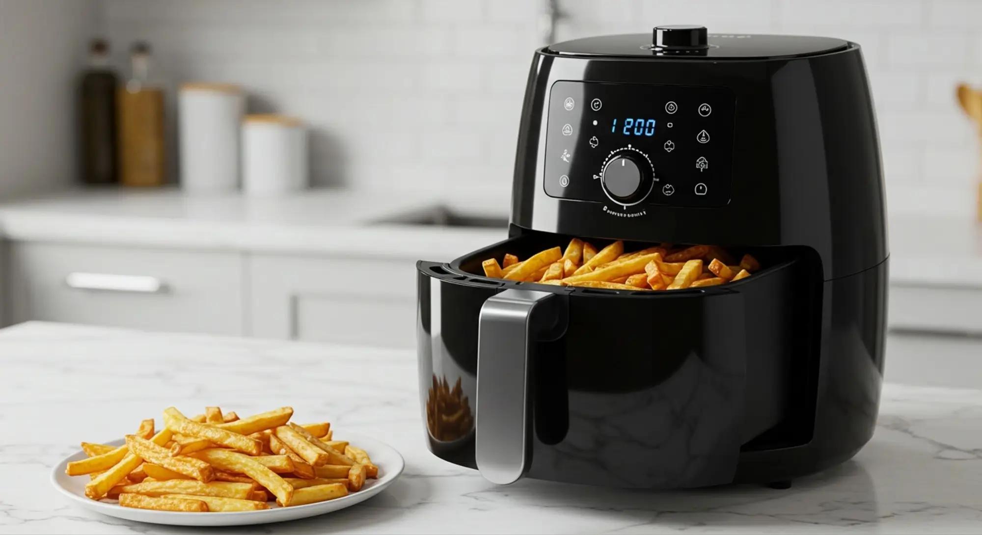 Zdravá varianta smažení v horkovzdušné fritéze