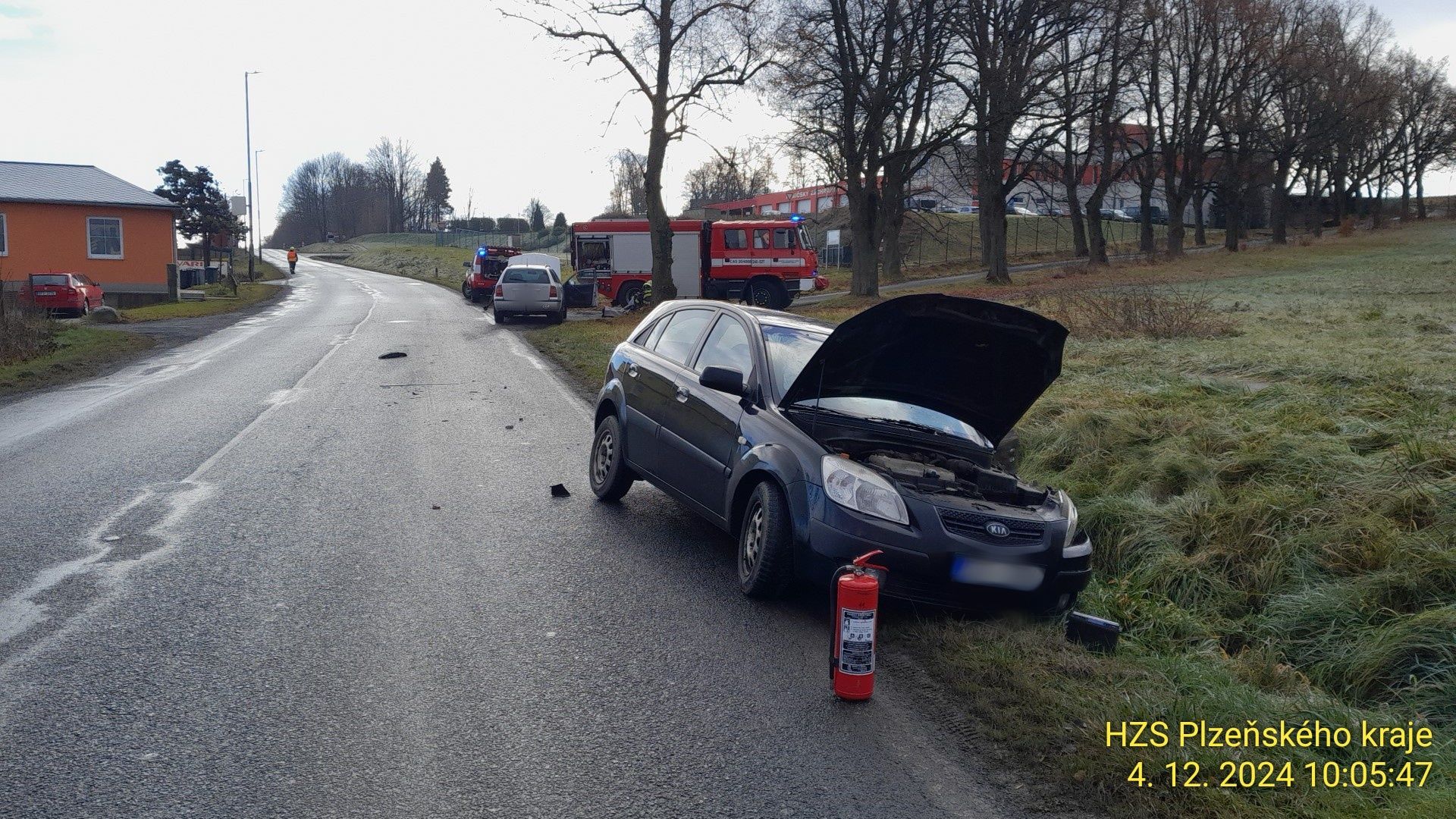 Hasiči na místě udělali veškeré úkony.