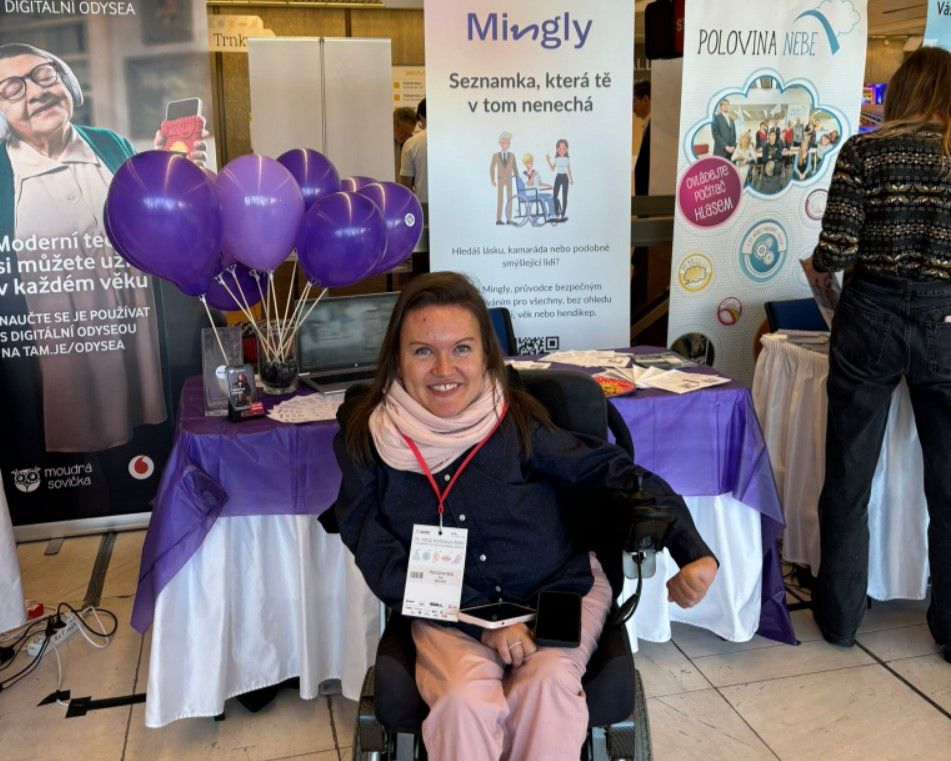 Hendikepovaní lidé potřebují pomoc.