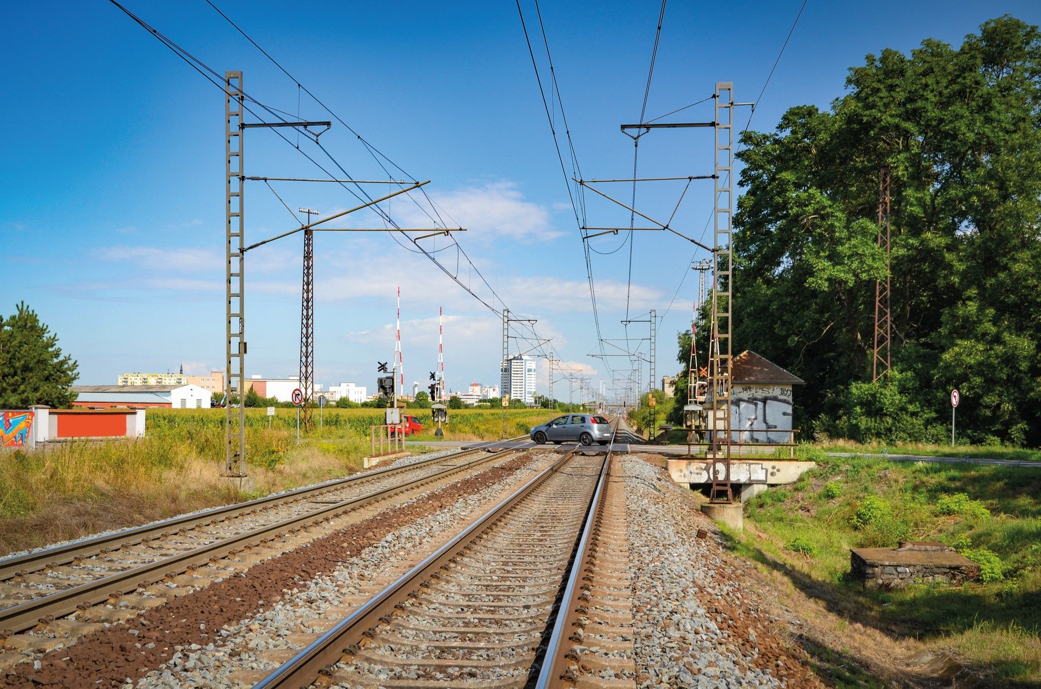 V Olomouci bude bezpečněji. Otevírá se nový nadjezd přes koridor 