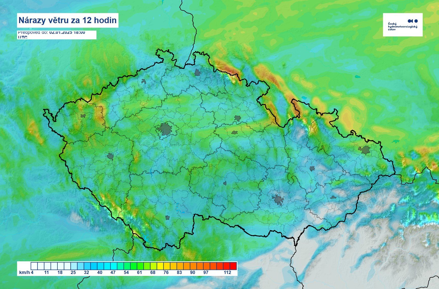 Do Česka se řítí divné počasí od Západu.